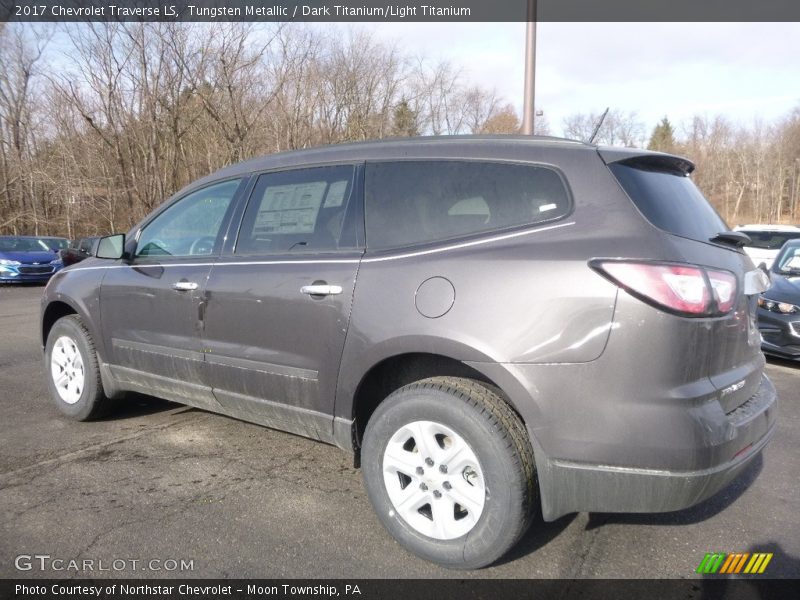 Tungsten Metallic / Dark Titanium/Light Titanium 2017 Chevrolet Traverse LS