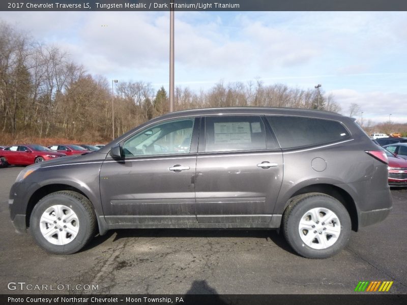 Tungsten Metallic / Dark Titanium/Light Titanium 2017 Chevrolet Traverse LS