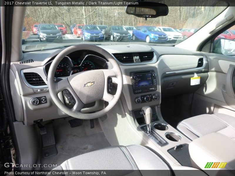 Tungsten Metallic / Dark Titanium/Light Titanium 2017 Chevrolet Traverse LS