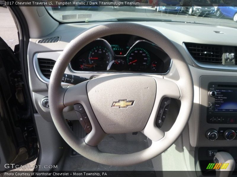 Tungsten Metallic / Dark Titanium/Light Titanium 2017 Chevrolet Traverse LS