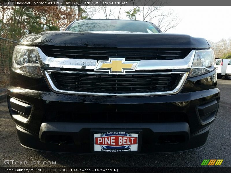 Black / Jet Black/­Dark Ash 2017 Chevrolet Colorado WT Crew Cab 4x4