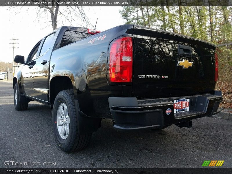 Black / Jet Black/­Dark Ash 2017 Chevrolet Colorado WT Crew Cab 4x4