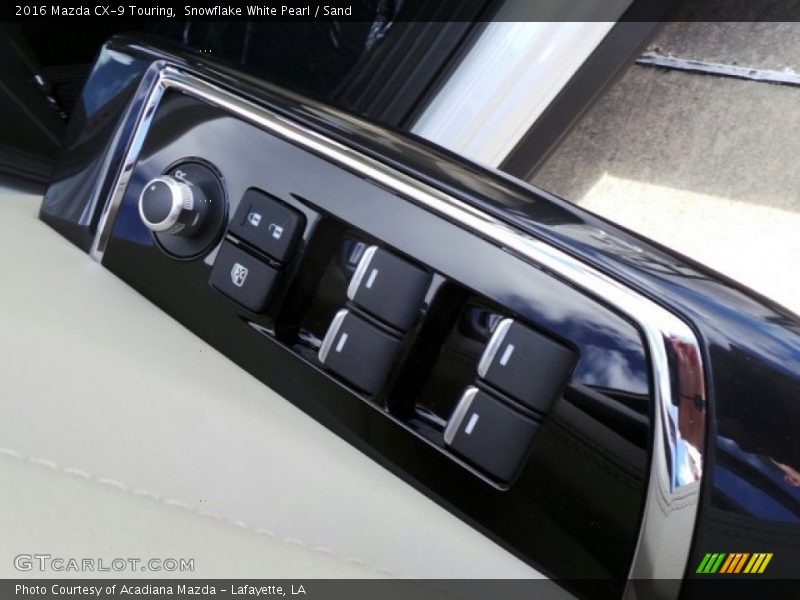 Snowflake White Pearl / Sand 2016 Mazda CX-9 Touring