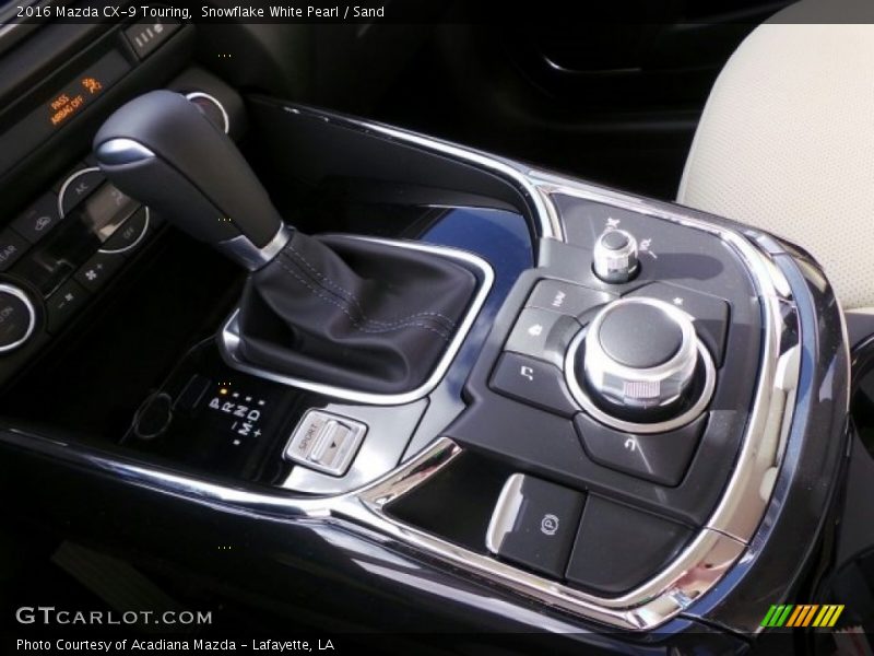 Snowflake White Pearl / Sand 2016 Mazda CX-9 Touring