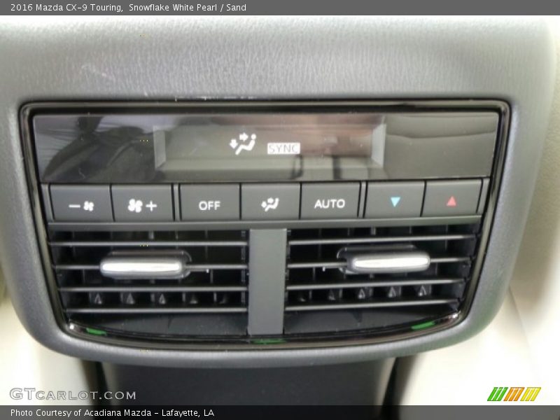 Snowflake White Pearl / Sand 2016 Mazda CX-9 Touring