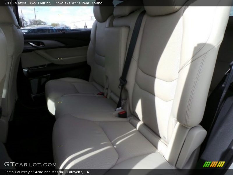 Snowflake White Pearl / Sand 2016 Mazda CX-9 Touring