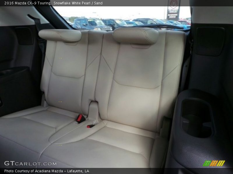 Snowflake White Pearl / Sand 2016 Mazda CX-9 Touring
