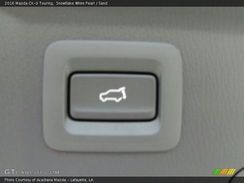 Snowflake White Pearl / Sand 2016 Mazda CX-9 Touring