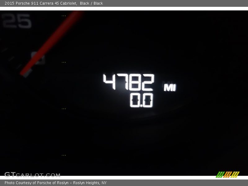 Black / Black 2015 Porsche 911 Carrera 4S Cabriolet