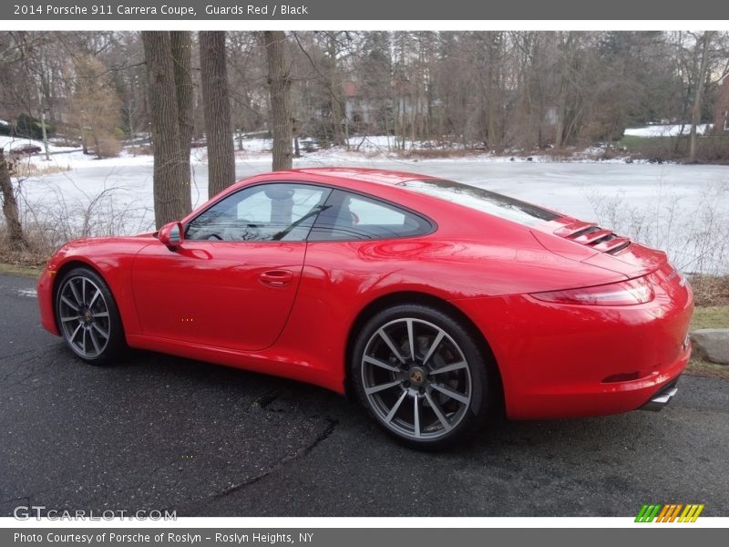 Guards Red / Black 2014 Porsche 911 Carrera Coupe