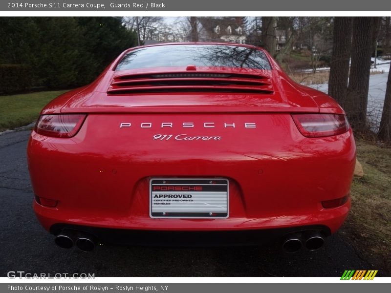 Guards Red / Black 2014 Porsche 911 Carrera Coupe