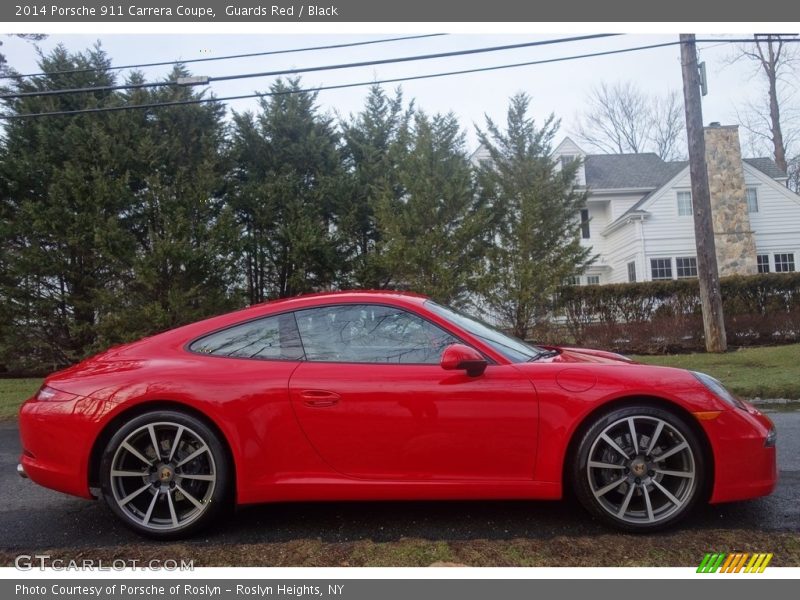 Guards Red / Black 2014 Porsche 911 Carrera Coupe