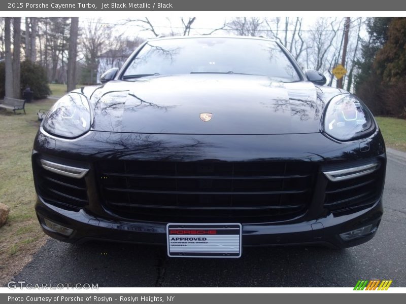 Jet Black Metallic / Black 2015 Porsche Cayenne Turbo