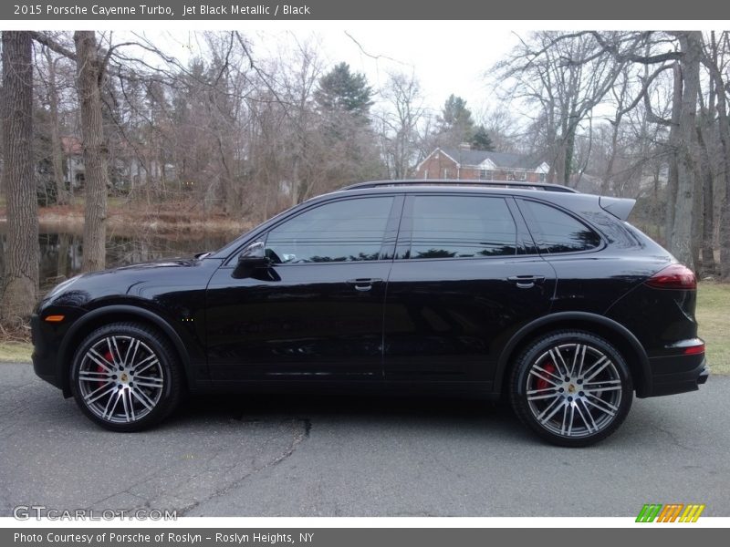 Jet Black Metallic / Black 2015 Porsche Cayenne Turbo