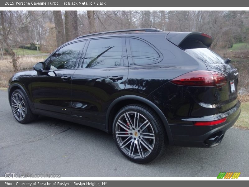 Jet Black Metallic / Black 2015 Porsche Cayenne Turbo