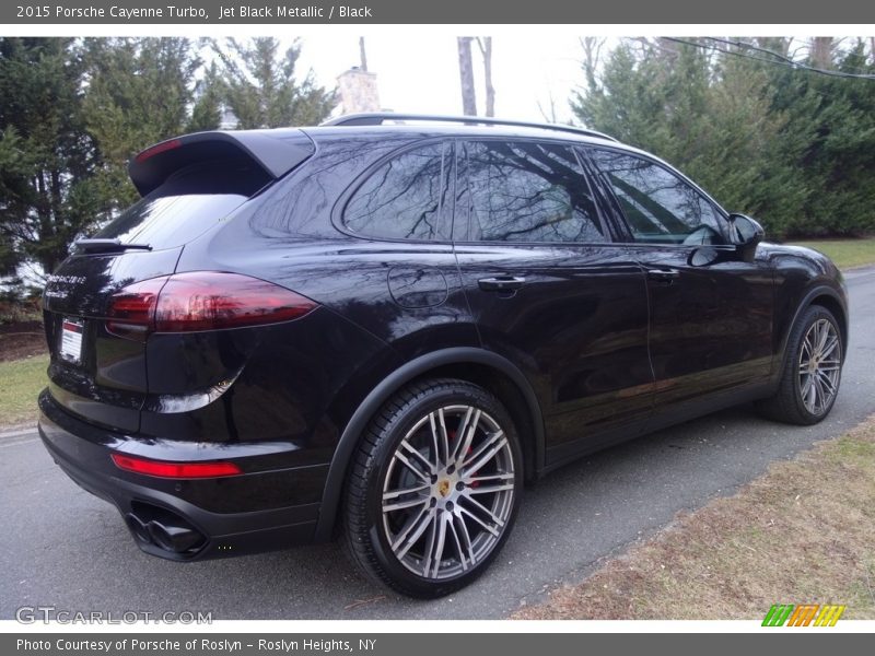 Jet Black Metallic / Black 2015 Porsche Cayenne Turbo