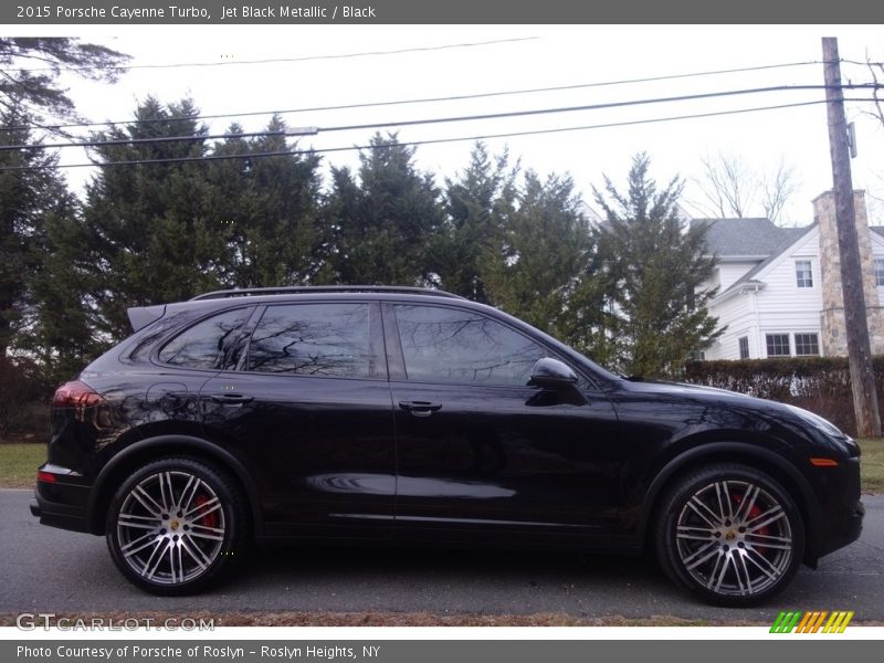 Jet Black Metallic / Black 2015 Porsche Cayenne Turbo
