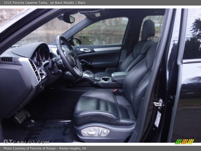 Jet Black Metallic / Black 2015 Porsche Cayenne Turbo