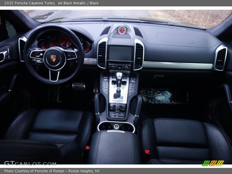 Jet Black Metallic / Black 2015 Porsche Cayenne Turbo