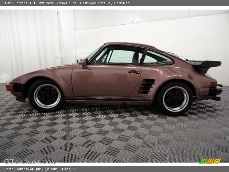  1987 911 Slant Nose Turbo Coupe Casis Red Metallic