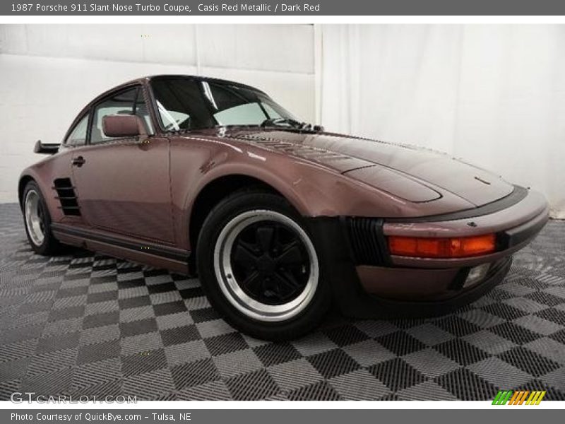 Front 3/4 View of 1987 911 Slant Nose Turbo Coupe