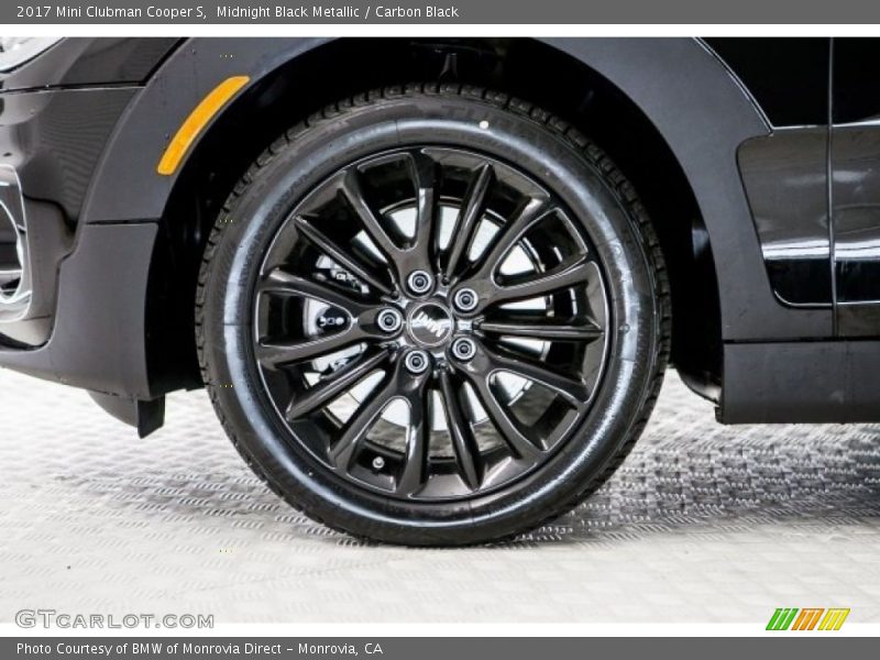 Midnight Black Metallic / Carbon Black 2017 Mini Clubman Cooper S