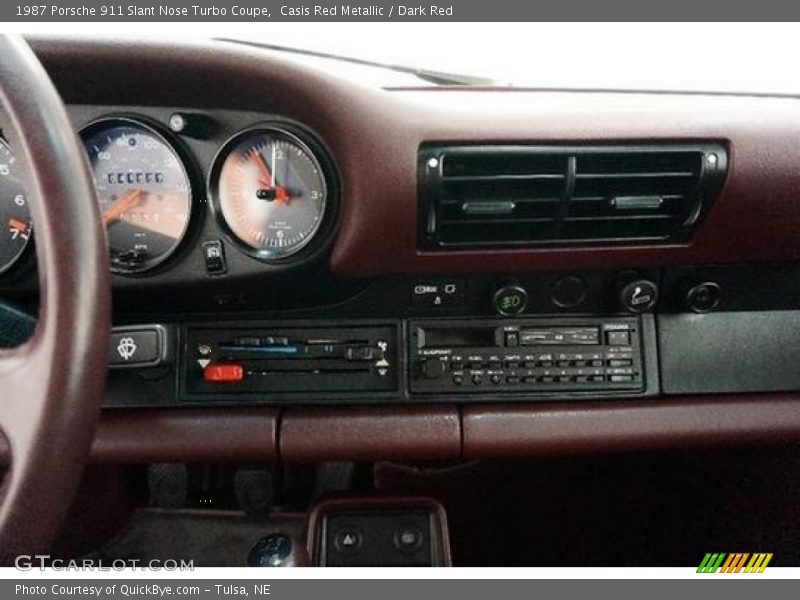 Controls of 1987 911 Slant Nose Turbo Coupe