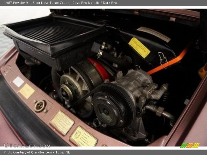  1987 911 Slant Nose Turbo Coupe Engine - 3.3 Liter Turbocharged SOHC 12-Valve Flat 6 Cylinder