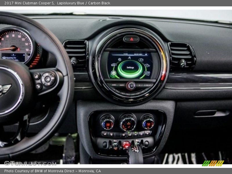 Dashboard of 2017 Clubman Cooper S