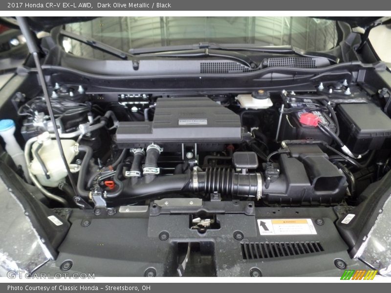  2017 CR-V EX-L AWD Engine - 1.5 Liter Turbocharged DOHC 16-Valve 4 Cylinder