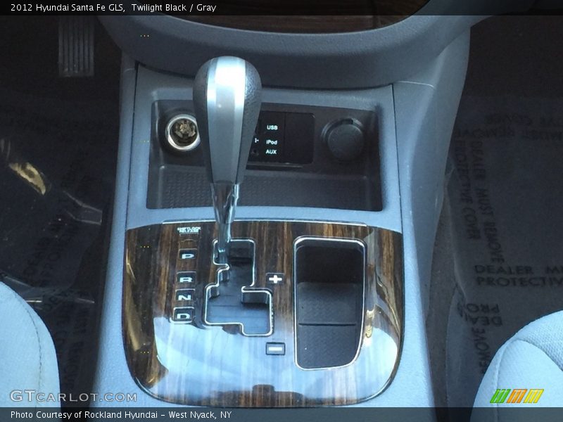 Twilight Black / Gray 2012 Hyundai Santa Fe GLS
