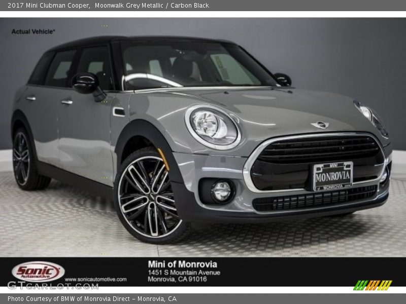 Moonwalk Grey Metallic / Carbon Black 2017 Mini Clubman Cooper