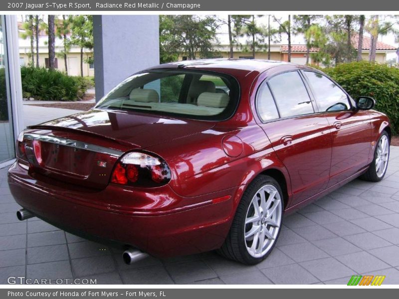 2007 S-Type R Sport Radiance Red Metallic