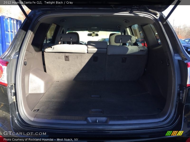 Twilight Black / Gray 2012 Hyundai Santa Fe GLS
