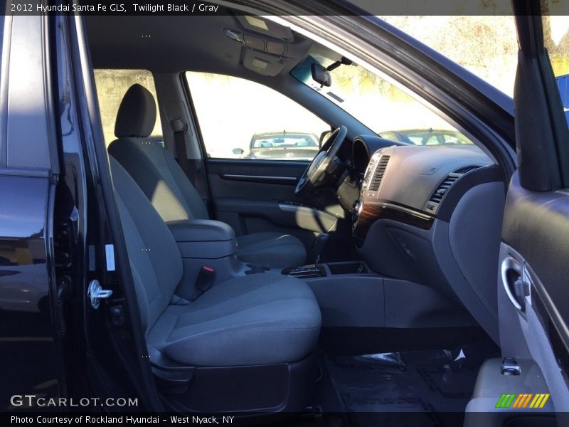 Twilight Black / Gray 2012 Hyundai Santa Fe GLS