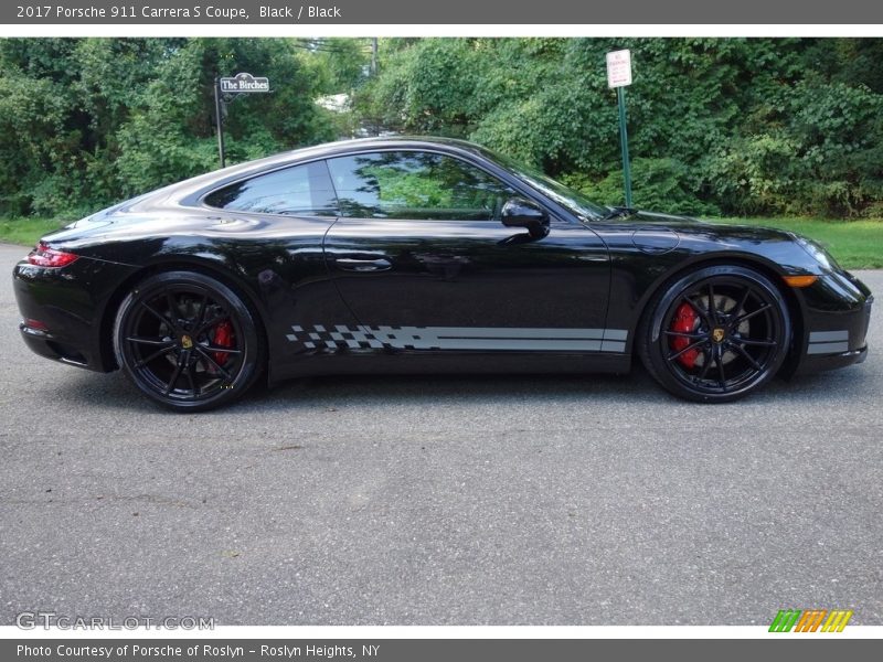 Black / Black 2017 Porsche 911 Carrera S Coupe