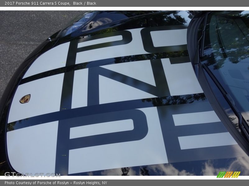 Black / Black 2017 Porsche 911 Carrera S Coupe