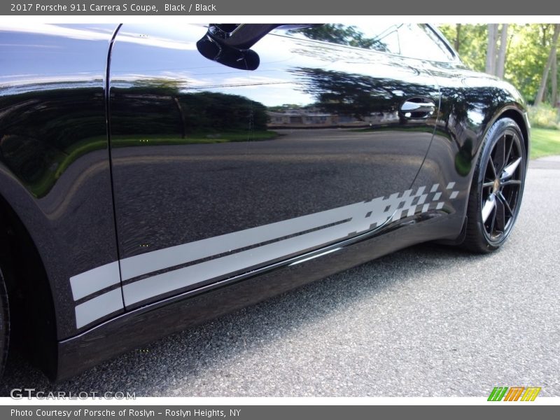 Black / Black 2017 Porsche 911 Carrera S Coupe