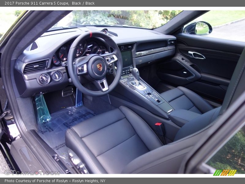  2017 911 Carrera S Coupe Black Interior