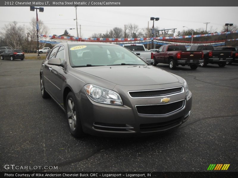 Mocha Steel Metallic / Cocoa/Cashmere 2012 Chevrolet Malibu LT