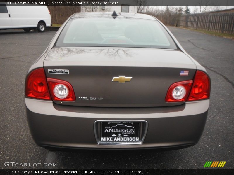 Mocha Steel Metallic / Cocoa/Cashmere 2012 Chevrolet Malibu LT