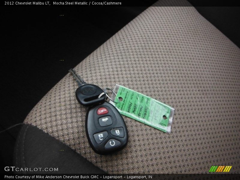 Mocha Steel Metallic / Cocoa/Cashmere 2012 Chevrolet Malibu LT