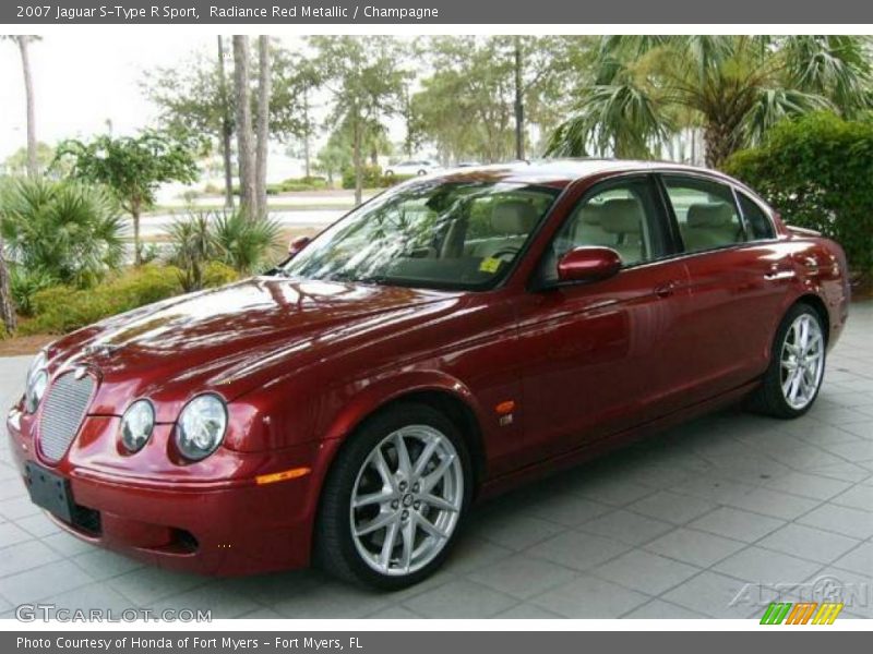  2007 S-Type R Sport Radiance Red Metallic