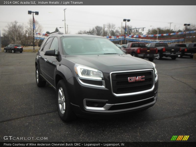 Iridium Metallic / Light Titanium 2014 GMC Acadia SLE
