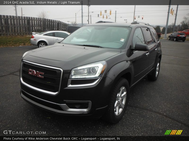 Iridium Metallic / Light Titanium 2014 GMC Acadia SLE