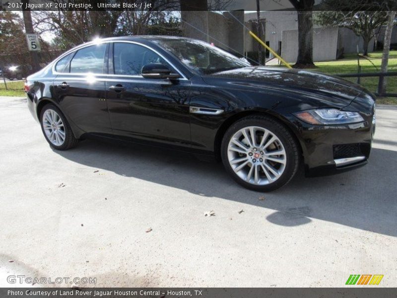 Ultimate Black / Jet 2017 Jaguar XF 20d Prestige