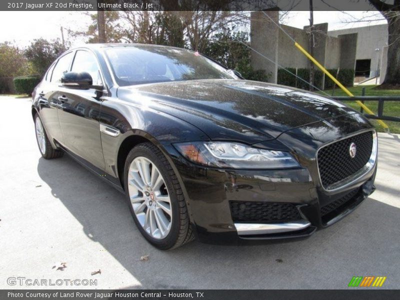 Ultimate Black / Jet 2017 Jaguar XF 20d Prestige