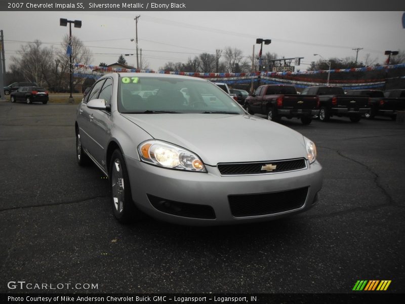 Silverstone Metallic / Ebony Black 2007 Chevrolet Impala SS
