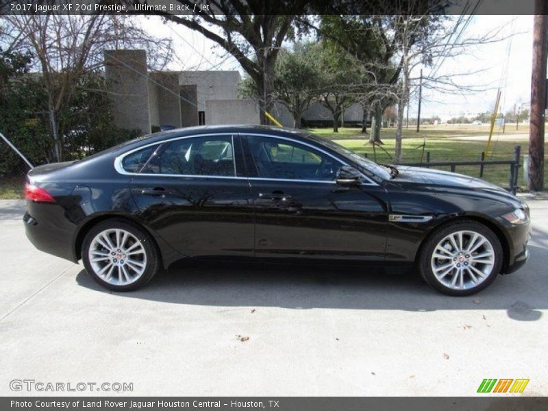 Ultimate Black / Jet 2017 Jaguar XF 20d Prestige