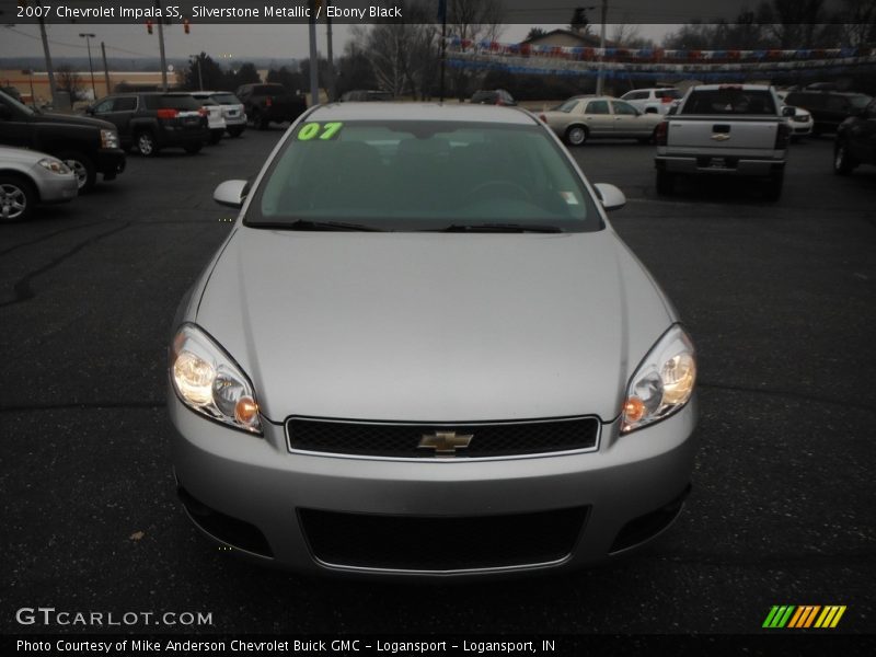 Silverstone Metallic / Ebony Black 2007 Chevrolet Impala SS
